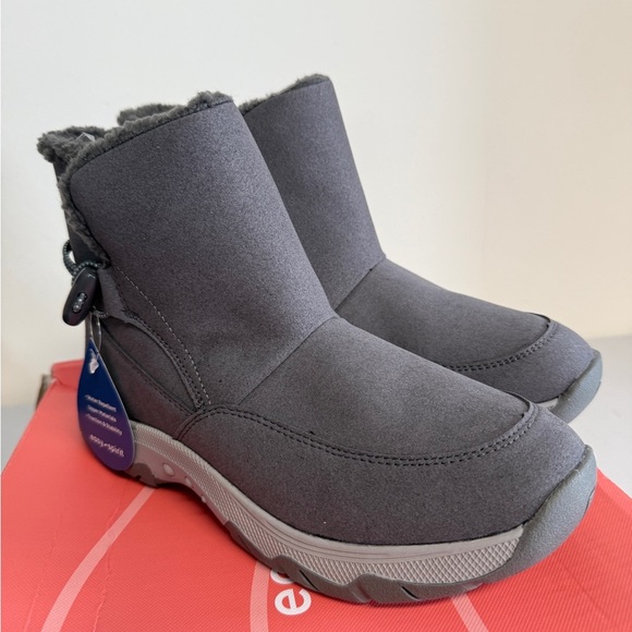 Easy Spirit Medium Grey Ankle Boot Women’s Size 9 TYME2-HS - Picture 2 of 9